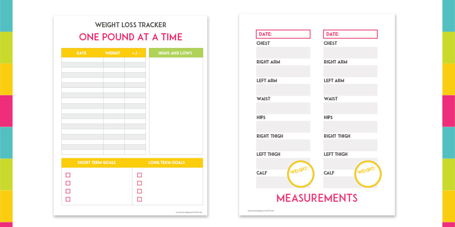 fitness board printables