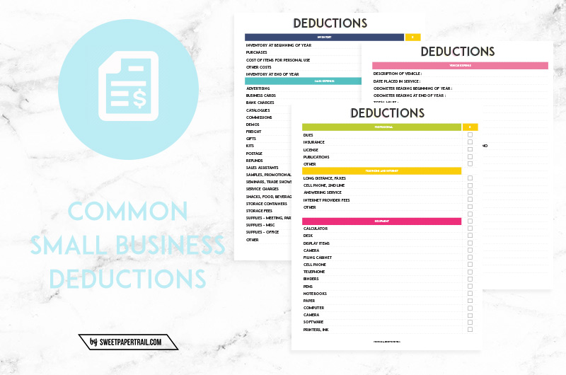 small business deductions