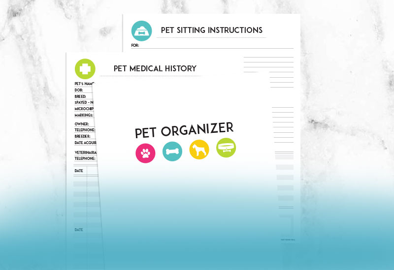 healthy pet printables