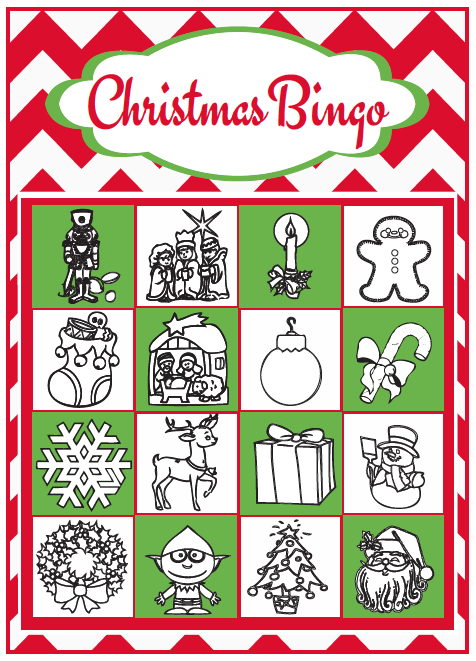 Christmas Bingo Printable