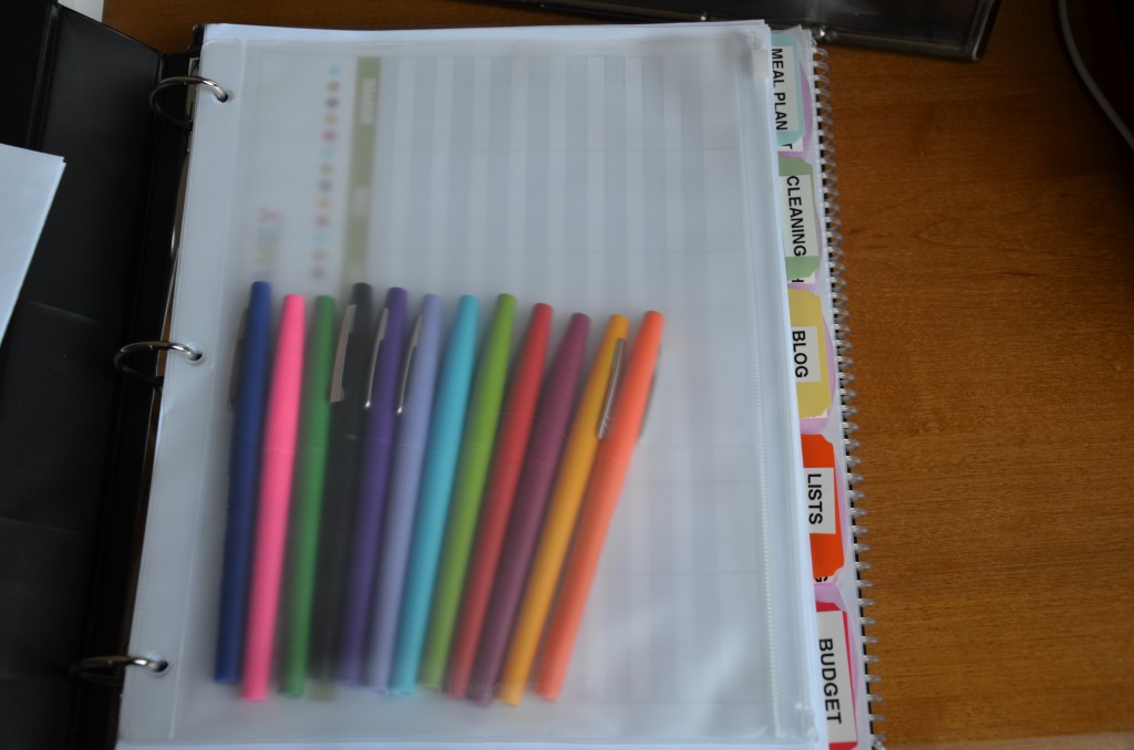 Organization Binder Tabs