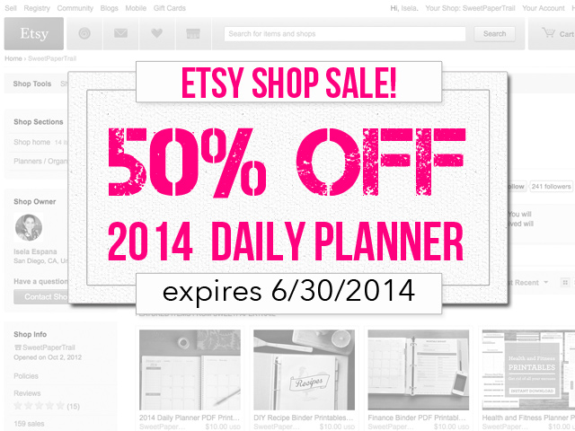 planner sale