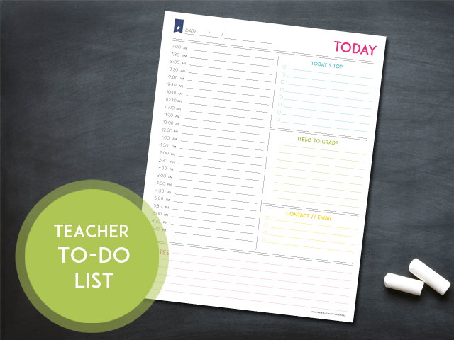 Daily Docket - To do list printable