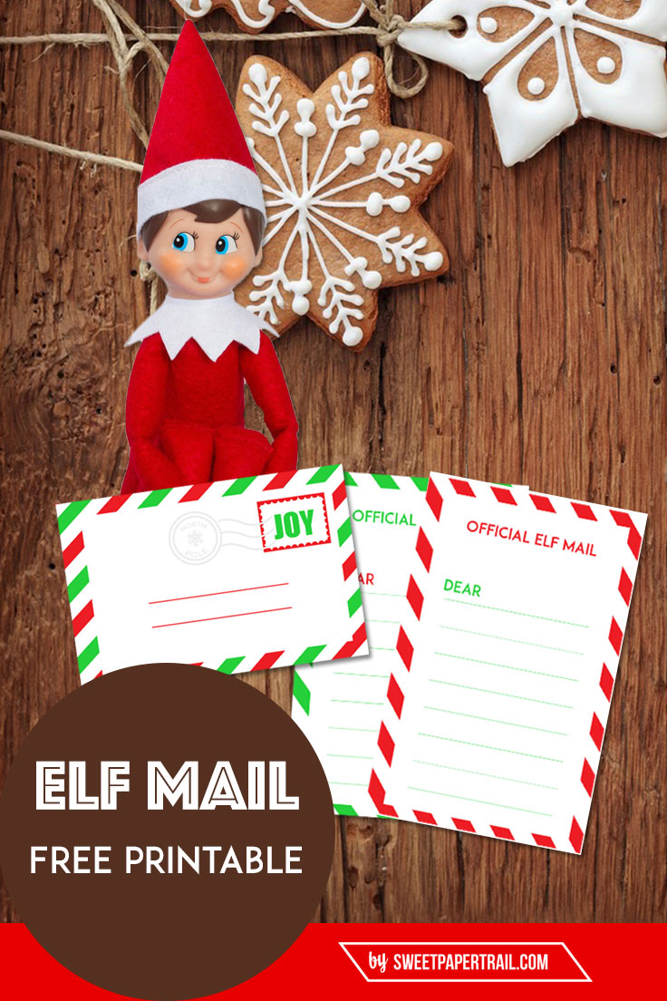 ELF MAIL PRINTABLE