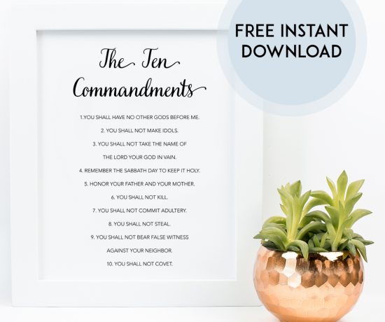 Ten Commandments download