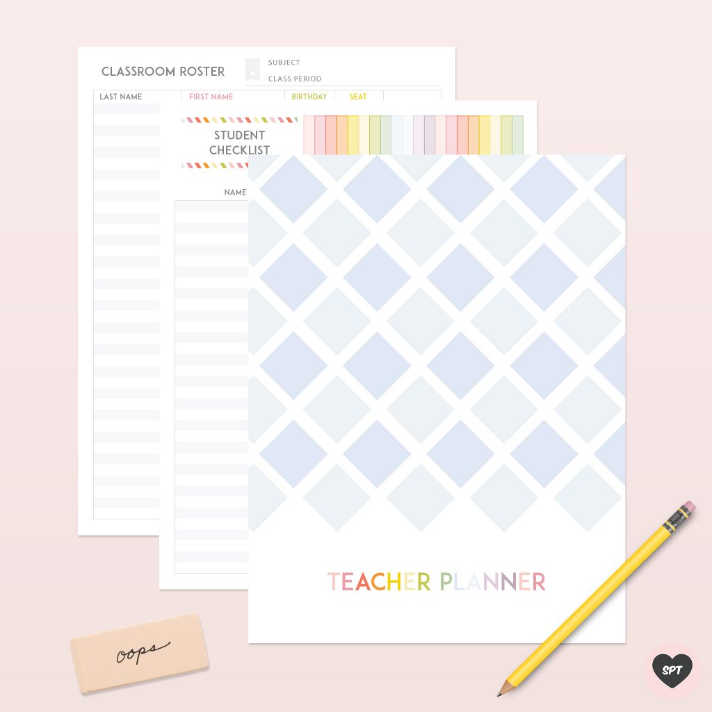 Printable teacher planner