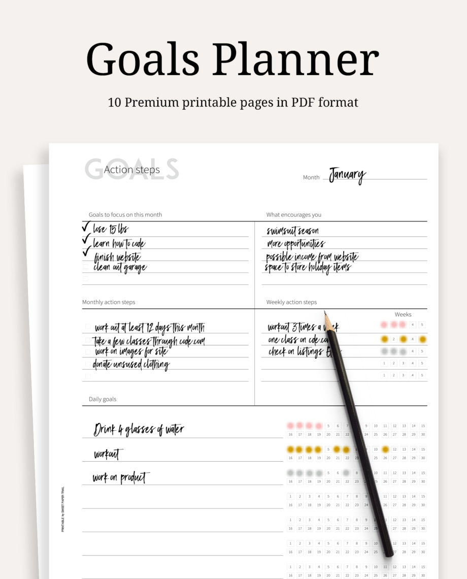 Goals Planner