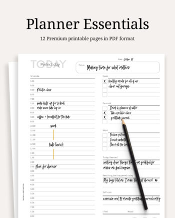 Planner Essentials